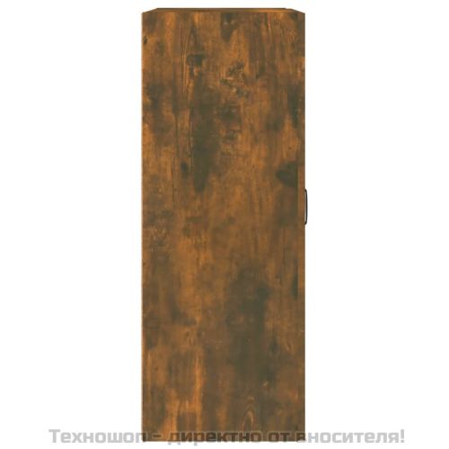 Окачен стенен шкаф, опушен дъб, 69,5x32,5x90 см