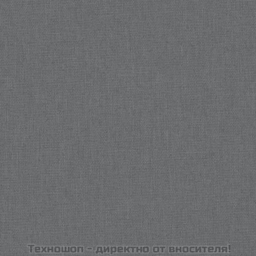 Бебешка кошара с матрак, тъмносива, ленен плат