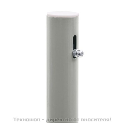 Прибираща се странична тента, 160х500 см, червена