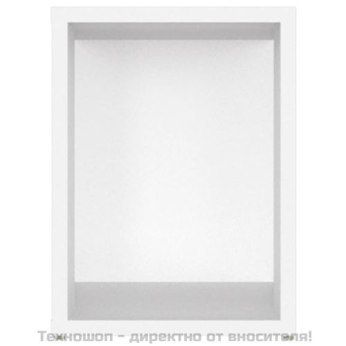ТВ шкаф, бял, 80x24x32 см, инженерно дърво
