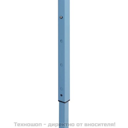 Сгъваема шатра с 4 странични стени, 3х4,5 м, синя