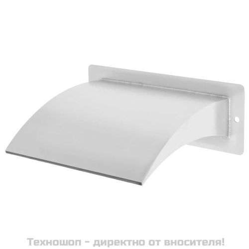 Фонтан за басейн, неръждаема стомана, 30x9x26 см, сребрист