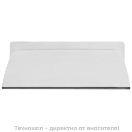 Фонтан за басейн, неръждаема стомана, 30x9x26 см, сребрист