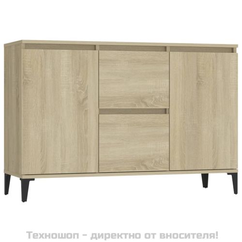 Сайдборд, дъб сонома, 102x35x70 см, инженерно дърво