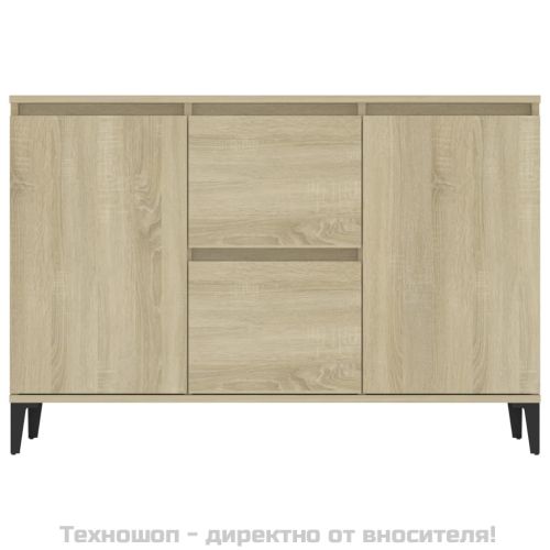 Сайдборд, дъб сонома, 102x35x70 см, инженерно дърво