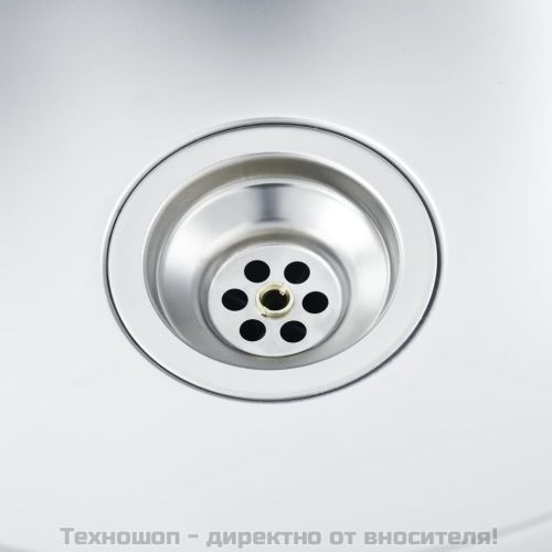 Ръчно изработена кухненска мивка, неръждаема стомана