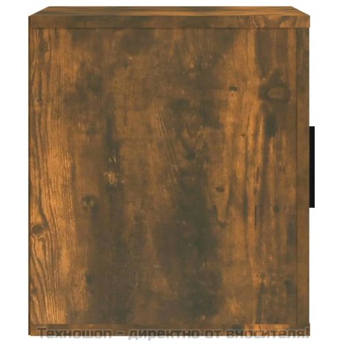 ТB шкаф, опушен дъб, 100x35x40 см, инженерно дърво