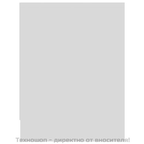 Нощни шкафчета, 2 бр, бели, 40x30x40 см, инженерно дърво