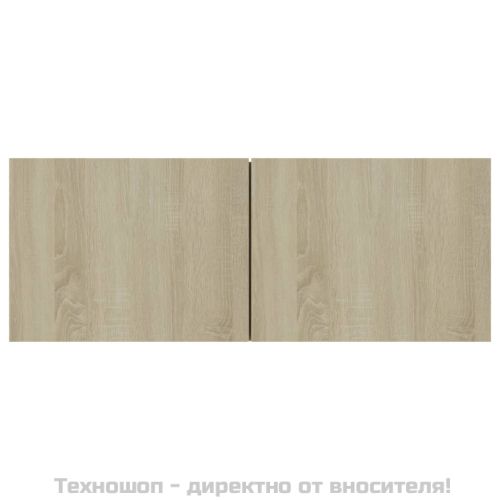 ТВ шкаф, дъб сонома, 80x30x30 см, инженерно дърво