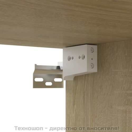 ТВ шкаф, дъб сонома, 80x30x30 см, инженерно дърво