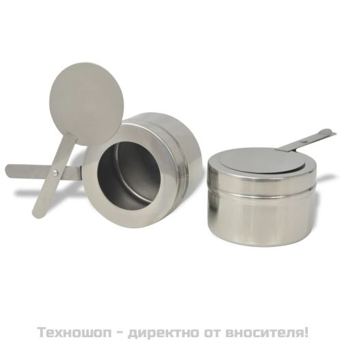 Комплект съдове за бен мари, 2 бр, неръждаема стомана