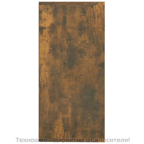 Сайдборд, опушен дъб, 88x30x65 см, инженерно дърво