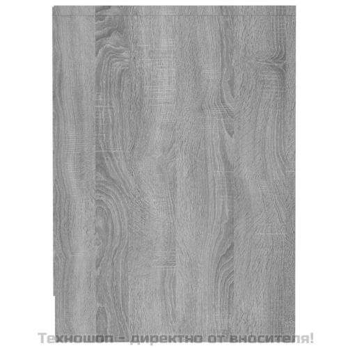 ТВ шкаф, сив сонома, 102x37,5x52,5 см, инженерно дърво