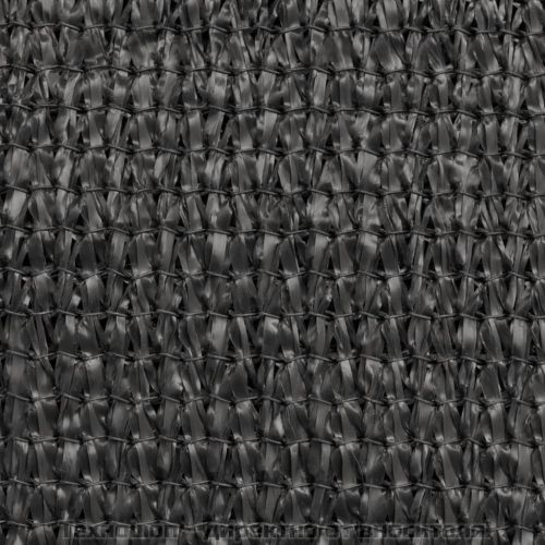 Балконски екран, HDPE, 75x600 см, антрацитно сиво