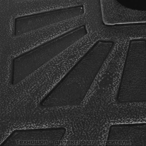 Основа за чадър, квадратна, смола, черна, 12 кг