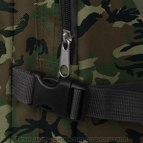 Раница, стил "войнишка", 65 л, камуфлажна