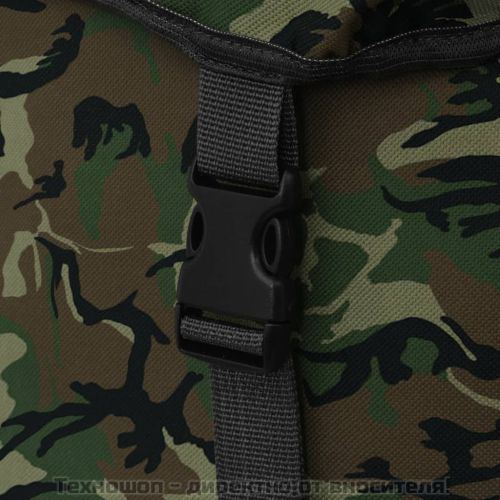 Раница, стил "войнишка", 65 л, камуфлажна