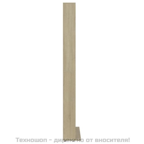 Етажерка за CD, сонома дъб, 102x16x177,5 см, инженерно дърво