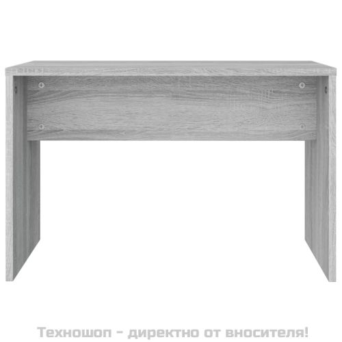 Табуретка за тоалетка, сив сонома, 70x35x45см, инженерно дърво
