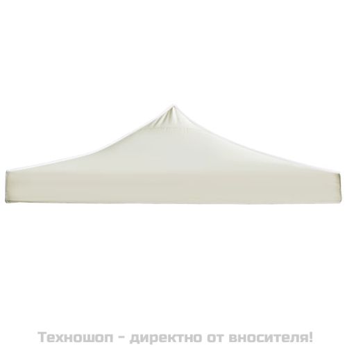 Покривало за парти шатра, 3х6 м, кремаво