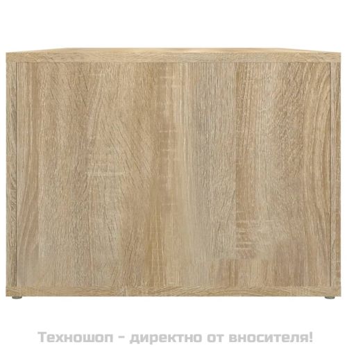 Кафе маса, дъб сонома, 80x50x36 см, инженерно дърво
