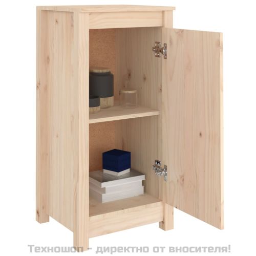 Сайдборди, 2 бр, 39x35x80 см, бор масив