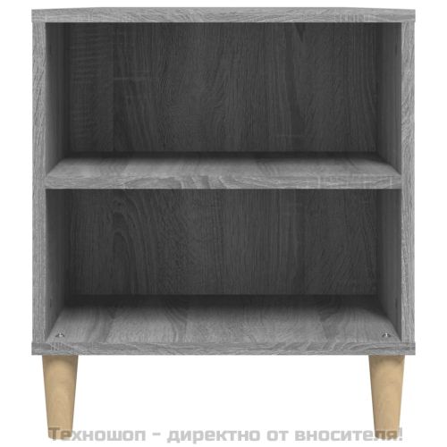 ТВ шкаф, сив сонома, 102x44,5x50 см, инженерно дърво