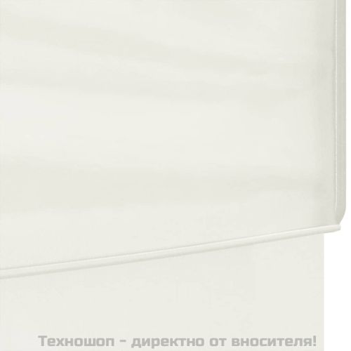 Сгъваема парти палатка със странични стени, кремава, 2x2 м