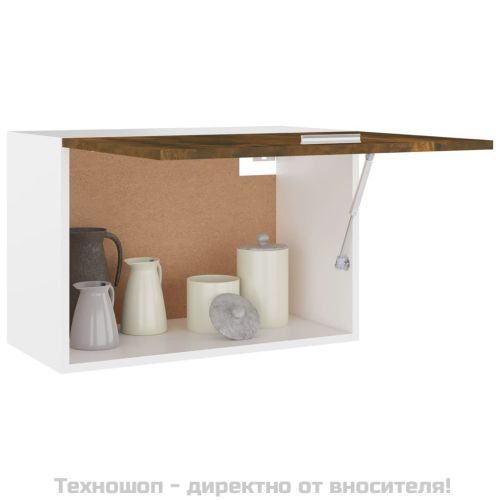 Висящ шкаф "Lyon", опушен дъб, 60x31x40 см, инженерно дърво