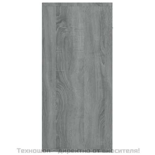 Сайдборд, сив сонома, 88x30x65 см, инженерно дърво