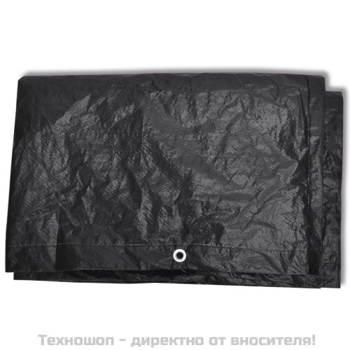Покривало за градински мебели 8 капси 200 x 160 x 70 см