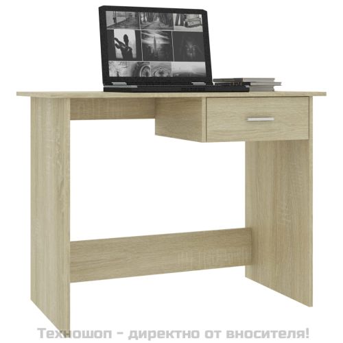 Бюро, дъб сонома, 100x50x76 см, ПДЧ