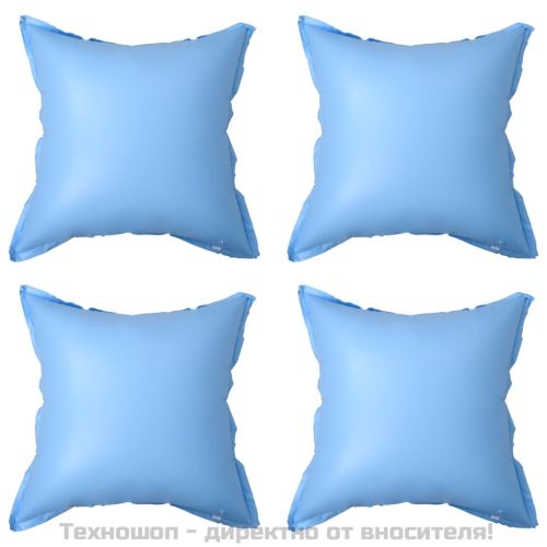 Надуваеми възглавници за покривало на надземен басейн 4 бр PVC