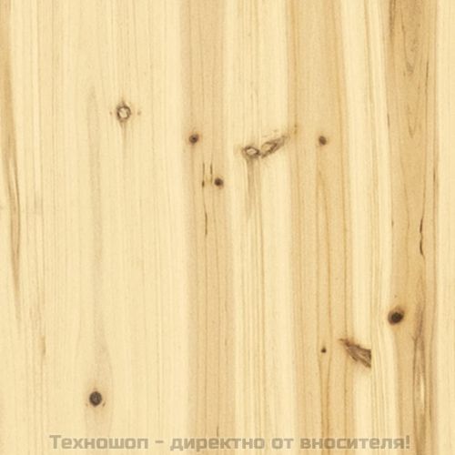 Маса за кафе, 110x50x33,5 см, чамово дърво масив