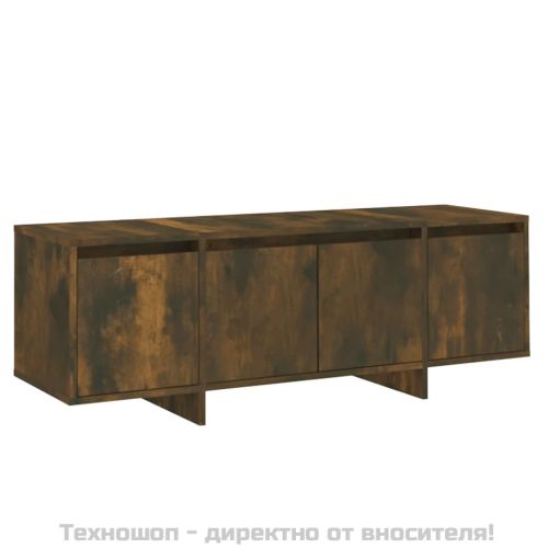 ТB шкаф, опушен дъб, 120x30x40,5 см, инженерно дърво