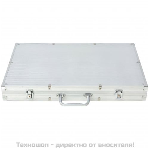 Покер комплект с 1000 чипа, алуминий