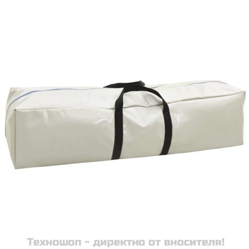 Надуваем дюшек за гимнастика с помпа, 400x100x20 см, PVC, розов
