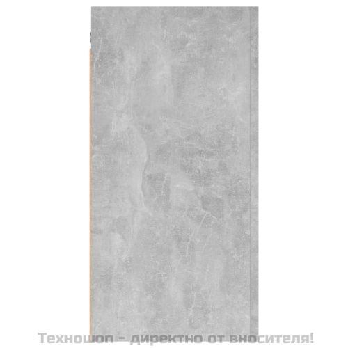 ТВ шкаф, бетонно сив, 30,5x30x60 см, инженерно дърво