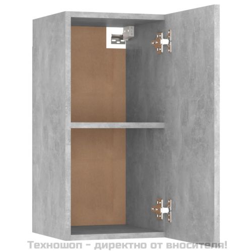 ТВ шкаф, бетонно сив, 30,5x30x60 см, инженерно дърво