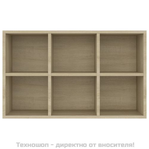 Библиотека/бюфет, дъб сонома, 66x30x98 см, инженерно дърво