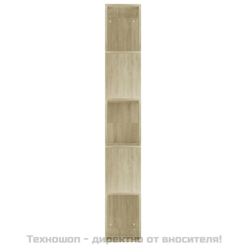 Разделител за стая, дъб сонома, 45x24x159 см, инженерно дърво