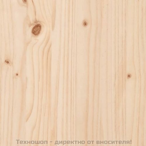 Поставка за монитор, 100x24x13 см, бор масив