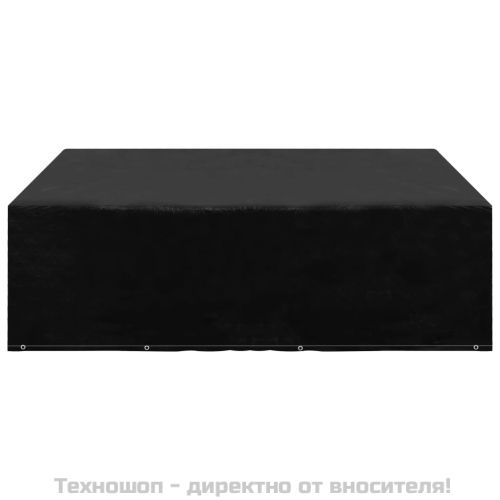Покривало за градински мебели 12 капси 250x250x70 см