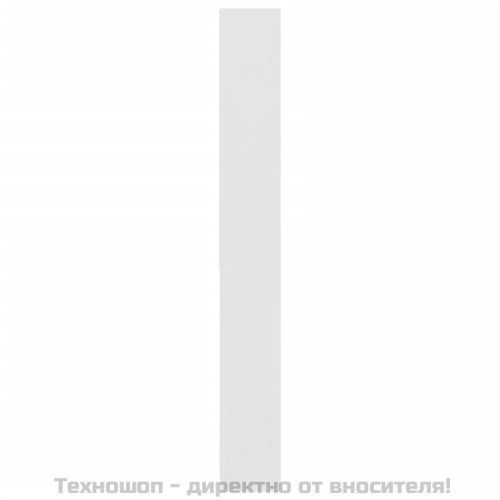 Шкаф за пералня, бял, 64x24x190 см