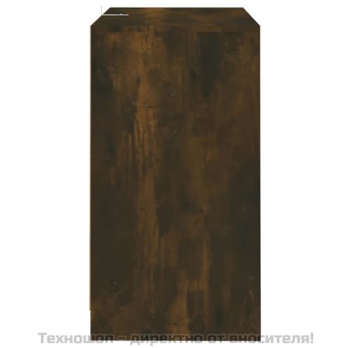 Сайдборд, опушен дъб, 70x41x75 см, инженерно дърво