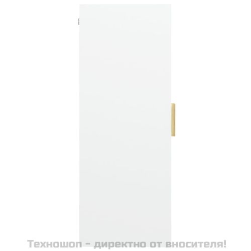 Окачен стенен шкаф, бял, 69,5x34x90 см