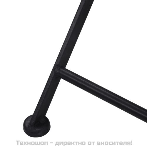 Мозаечни бистро столове, 2 бр, сиви