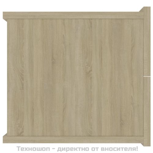 Нощни шкафчета, дъб сонома, 2 бр, 40x30x30 см, инженерно дърво