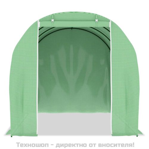 Оранжерия 6,86 м² 3,43x2x2 м