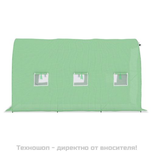 Оранжерия 6,86 м² 3,43x2x2 м